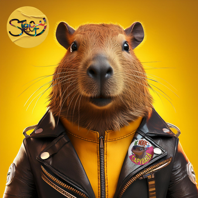 “Be More Capybara” Badge