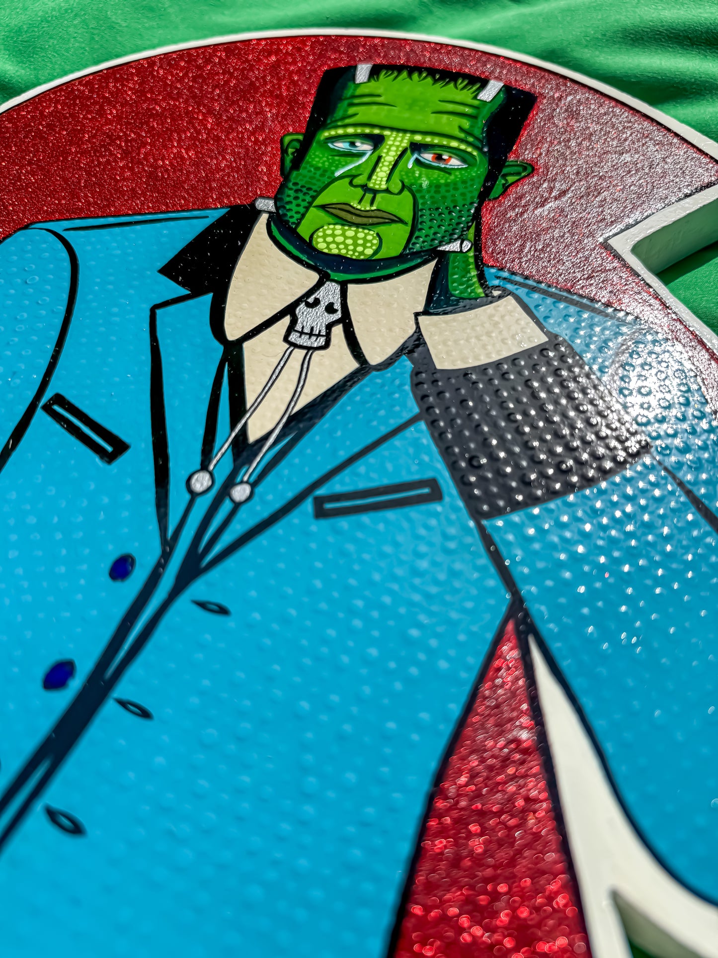 ben-day dots, vintage horror movies, Frankenstein’s monster, Dr Frankenstein, Mary Shelley
