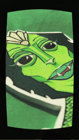 Gill GIF - Well Hello, Lover Boy from Monsters Collection by Stoofy