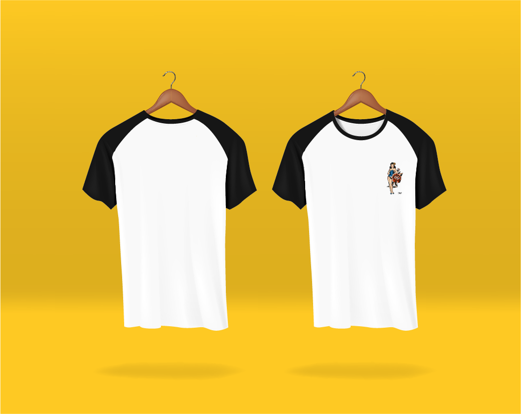 Well Hello There! Pin Up Baseball Tee - The SToOFy Store