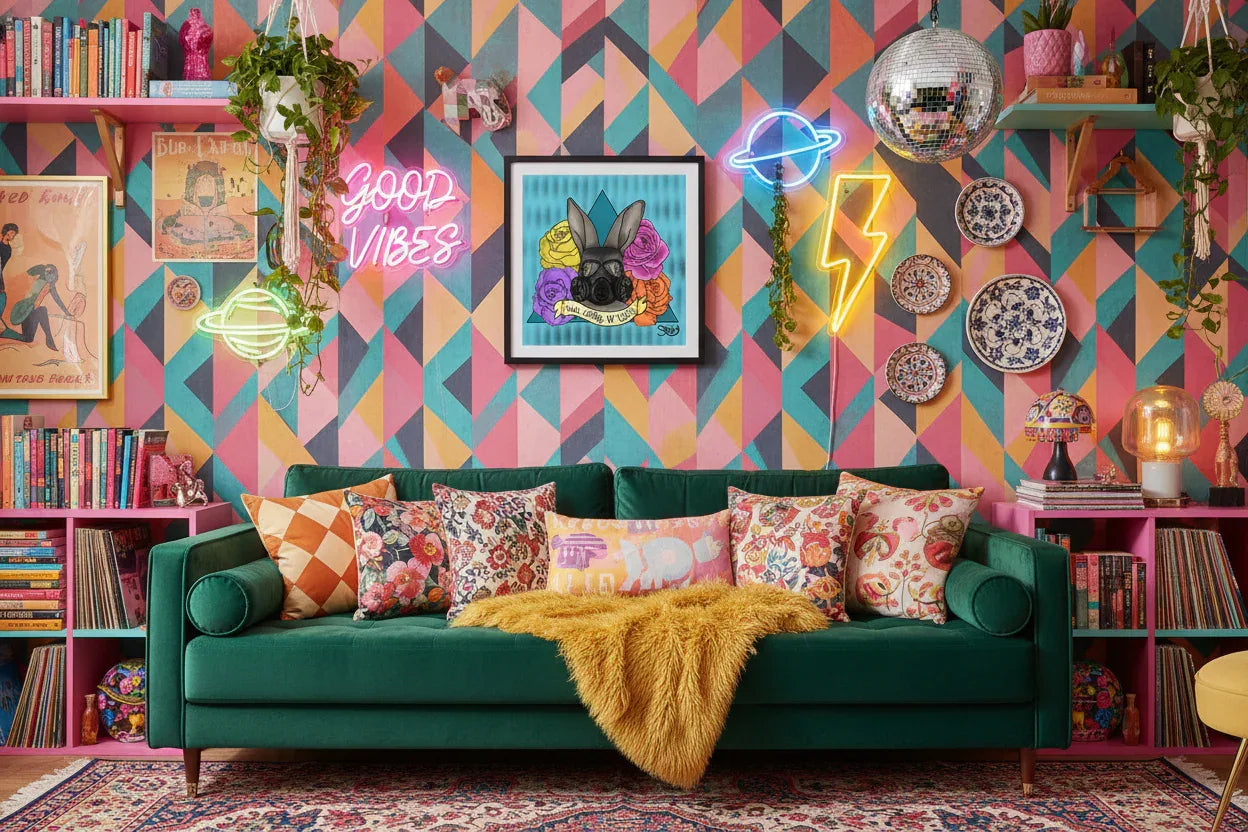 "S'all Coming Up Roses" Square Art Print - STOOFY