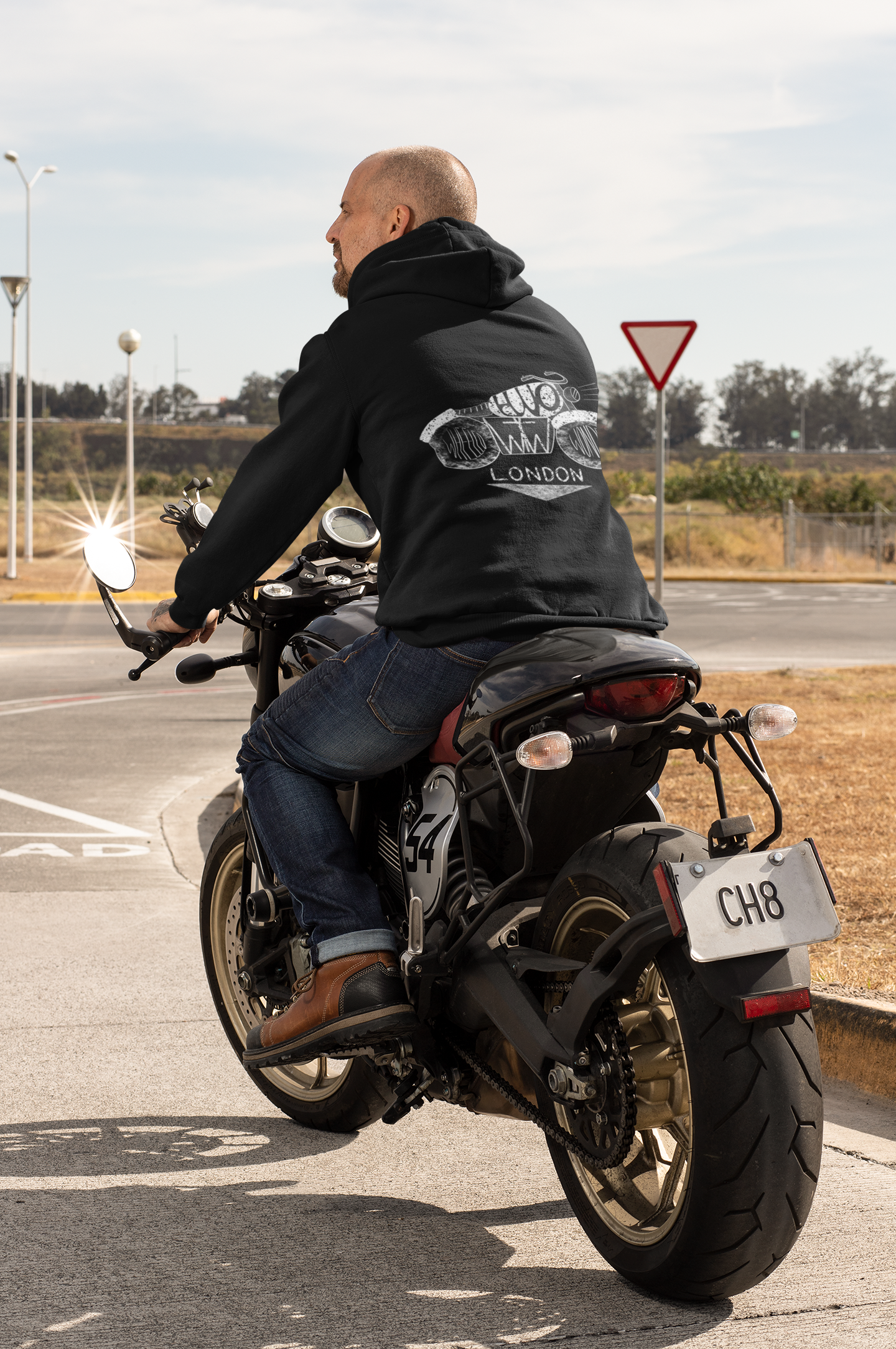 Two Wheeled Wonder Hoodie - The SToOFy Store