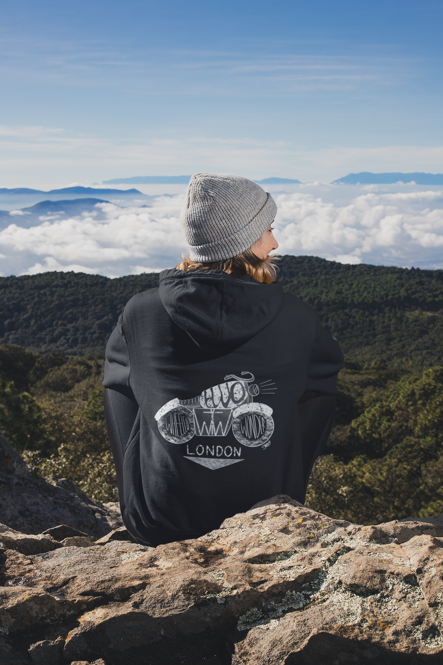 Two Wheeled Wonder Hoodie - The SToOFy Store