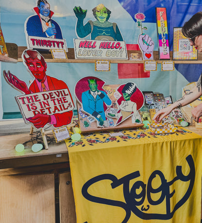 Each artwork from Monsters Collection by Stoofy displayed together