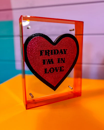 "Friday I'm In Love" | Original Hand-Painted Artwork | Stoofy - STOOFY